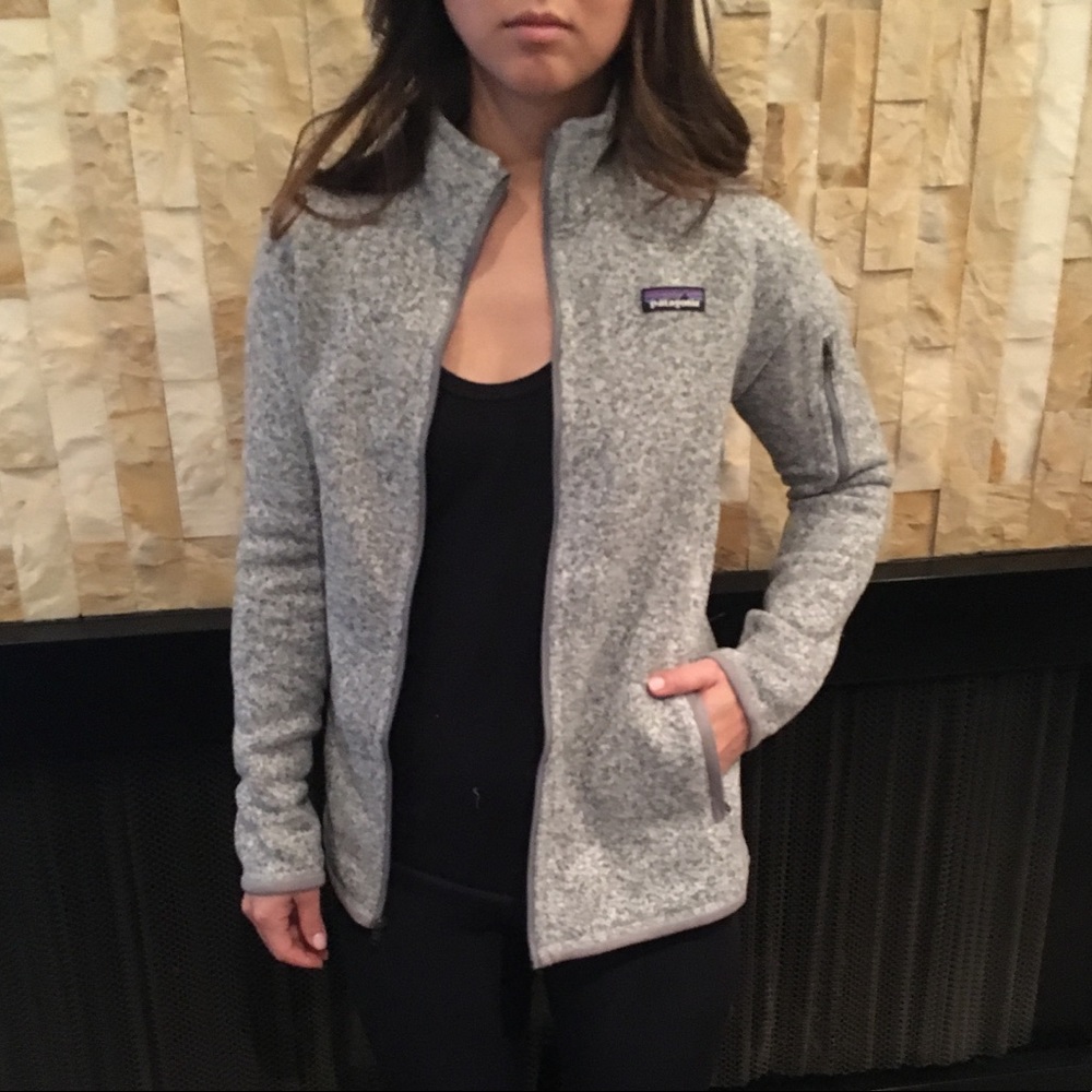 Patagonia W Better Sweater Jacket birch White XS